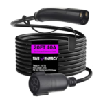 J1772 to Tesla EV Charger Extension Cable Tesla