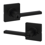 Kwikset Casey Entry Door Handle with Lock and Key